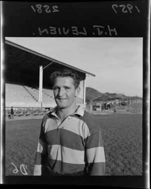 H J Levien, 1957 New Zealand All Black rugby union trialist