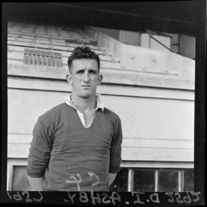 D L Ashby, 1957 New Zealand All Black rugby union trialist