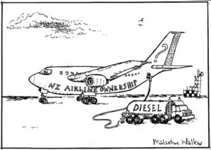 NZ AIRLINE OWNERSHIP. DIESEL. Sunday News, 3 June 2001
