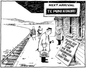 Tremain, Garrick 1941- :Next arrival - Te Puni Kokiri ... 2 February 2012