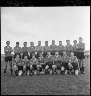 Wairarapa College Second Fifteen rugby players