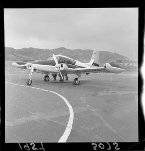 Cessna aircraft at Wellington airport