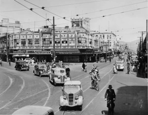 Intersection of Colombo, Hereford and High Streets, Christchurch