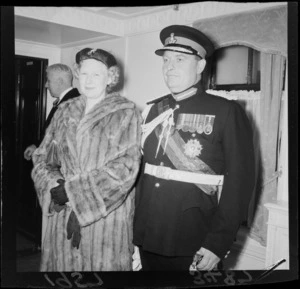 Governor-General Lord Cobham and Lady Cobham at the Government House, Wellington