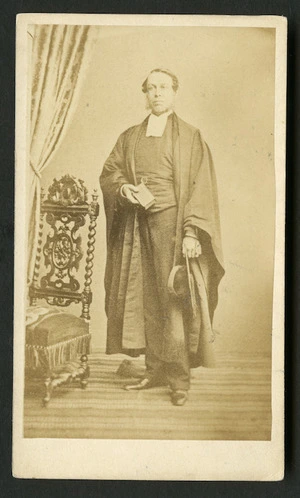 Davis, William Henry Whitmore fl 1860-1880 :Portrait of the Rev Mr Maxwell