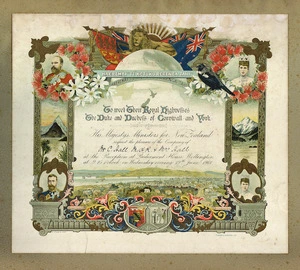 Invitation to Mr and Mrs Charles Hall