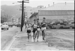 Harriers during the annual Wellington to Masterton relay race