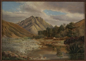 Igglesden, Charles Moore, 1832-1920 :Mount Iris at the head of the Rainbow River, provincial district of Nelson, N.Z. [ca 1880].