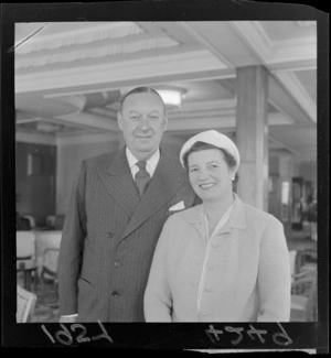 Mr Eric Mackintosh, with his wife
