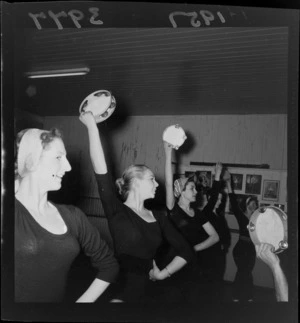 Dancers with tambourines, Wellington Ballet Company