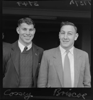 Rugby union trialists Cossey and Briscoe