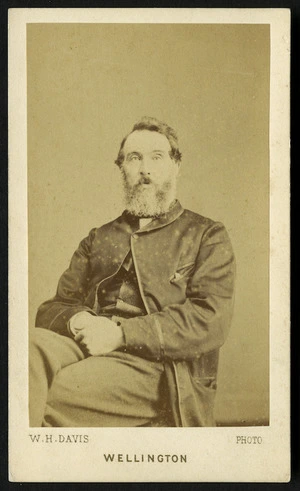 Davis, William Henry Whitmore fl 1860-1880 :Portrait of Henry Tancred MHR