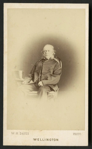Davis, William Henry Whitmore fl 1860-1880 : Portrait of unidentified man in uniform