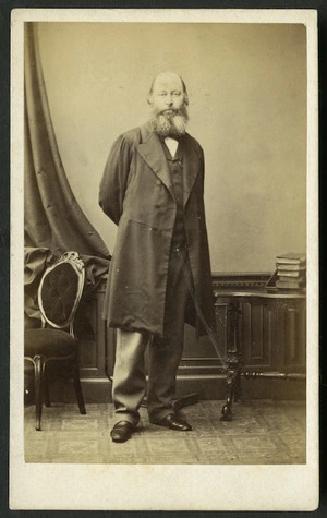 Debenham, W E fl 1860s-1880s : Portrait of unidentified man