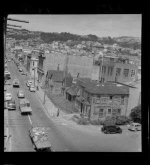 Widening of lower Taranaki Street, Wellington