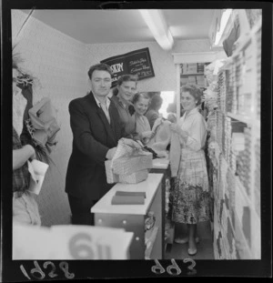 Russian immigrants on a shopping spree