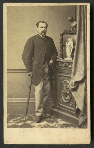 Dolamore & Bullock fl 1860s :Portrait of Captain Hamilton
