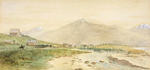 Gibb, John 1831-1909 :[Kaikoura; West End and Lyell Creek]. 1883.