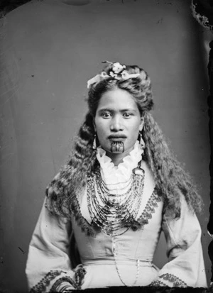 Mary Mahau, a Maori woman from Hawkes Bay district