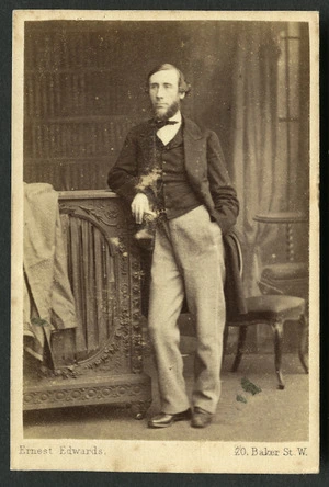 Edwards, Ernest, 1837-1903: Portrait of John Tyndall