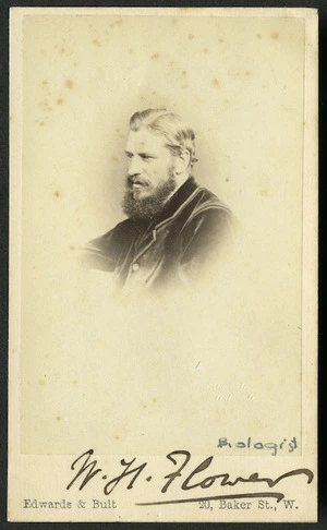 Edwards & Bult: Portrait of William Henry Flower