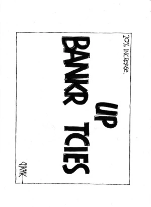20% increase. Bankruptcies. 17 December 2008.