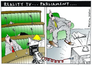 REALITY TV... PARLIAMENT... Sunday News, 18 March 2005