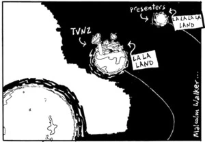 TVNZ (La La Land). Presenters (La La La La Land). Sunday News, 4 November 2005