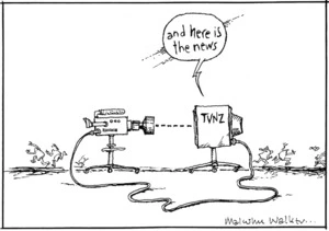 TVNZ. "And here is the news" Sunday News, 16 December 2005