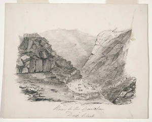 [Harrisson, Charles] :Road to the Dunstan, Deep Creek [1863?]