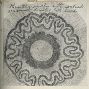 [Buchanan, John], 1819-1898 :Hemitelia smithii with central ornament double both hard. [ca 1860]