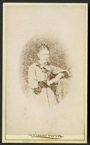 Ferrier & Rock fl 1880 :Portrait of unidentified lady