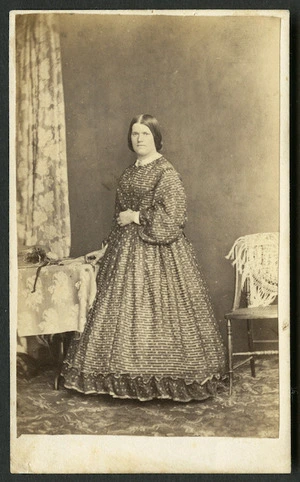 Fletcher, Alexander, 1837-1914: Portrait of Lucy Dobson, née Lough