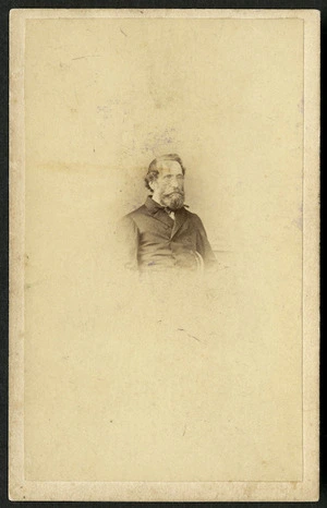 Fletcher, A (Nelson) fl 1865 :Portrait of Captain Rough of Nelson