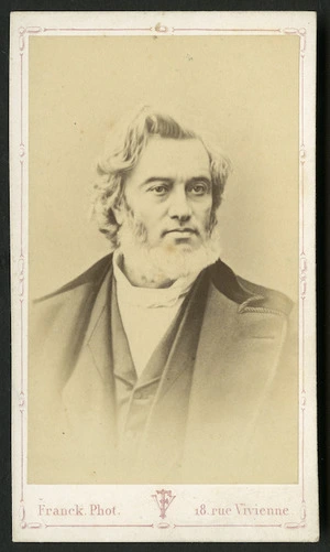 Franck, Francois de Villecholles (Paris) fl 1857-1882 :Portrait of Jules Lavre