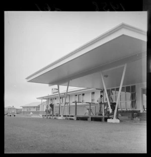 Maternity hospital, front entrance, Paraparaumu, Wellington