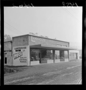 Lamphouse shop, Tawa Flat, Wellington region