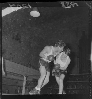 Boxing match, Scanlan v Lamont