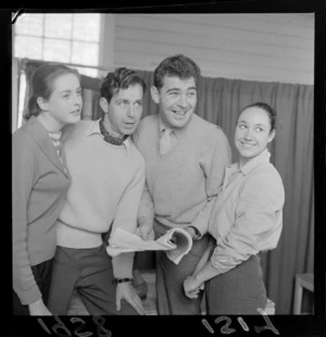 Members of New Zealand players drama quartet