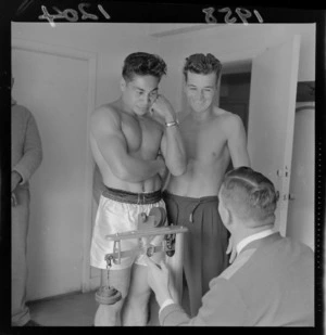Tuna Scanlan and Graham Lamont, boxers