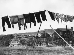 Washing on a line, Denniston