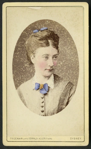 Freeman Brothers: Portrait of unidentified lady