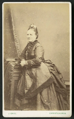 Gaul, John, -1876: Portrait of unidentified woman