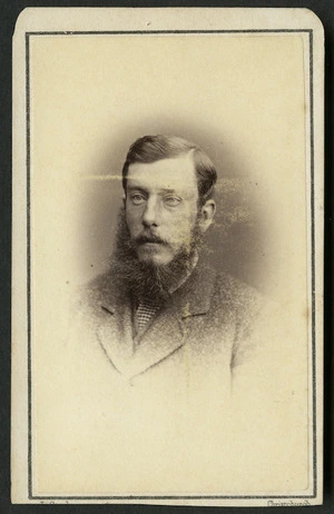 Gaul, John, -1876: Portrait of unidentified man