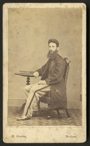 Goodes, Henry (NSW) fl 1875-1899 :Portrait of Frederick William Ward, 1847-1934