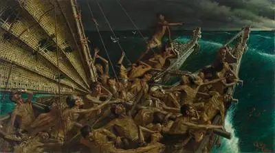 Arrival of the Maoris in New Zealand