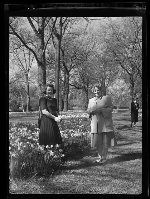 Doreen Blumhardt and May Keys at Hagley Park