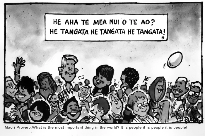 He aha te mea nui o te ao? He tangata he tangata he tangata! 6 February 2011