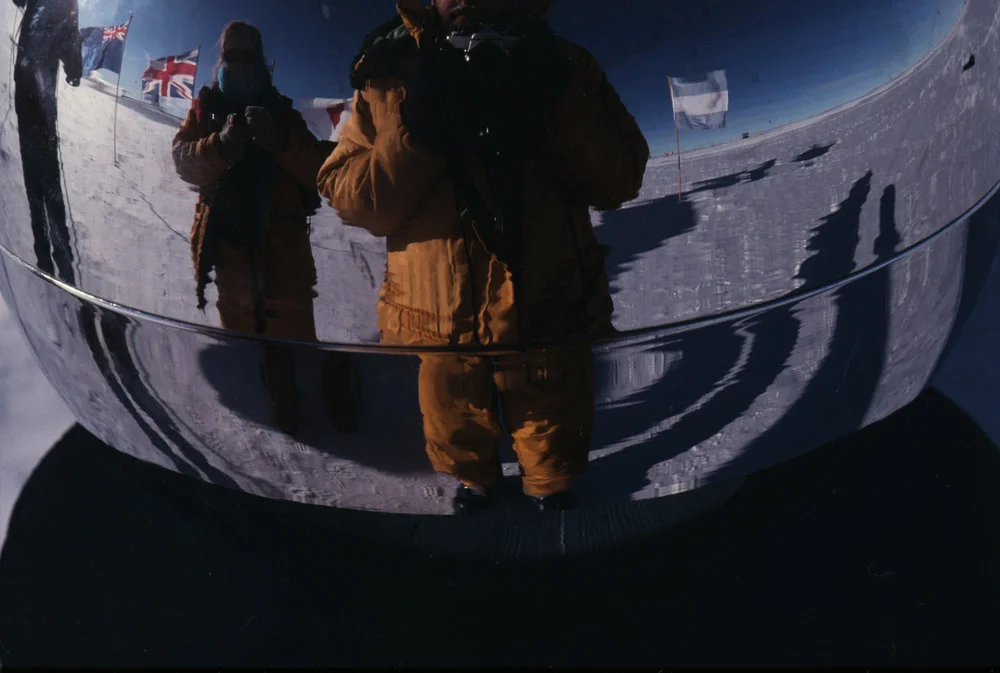 Reflection at the South Pole