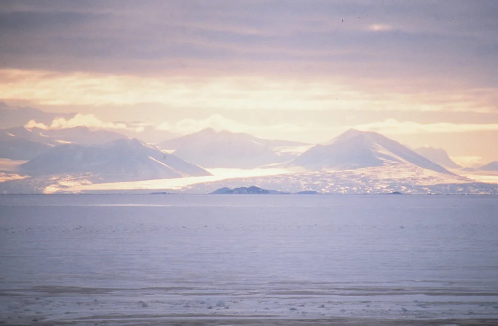 View of the Ferrar Glacier